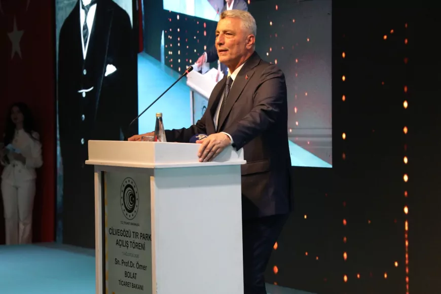Ticaret Bakanı Ömer Bolat: “Cilvegözü Gümrük Kapısı Tır Parkı 1200 tıra ev sahipliği yapıyor”