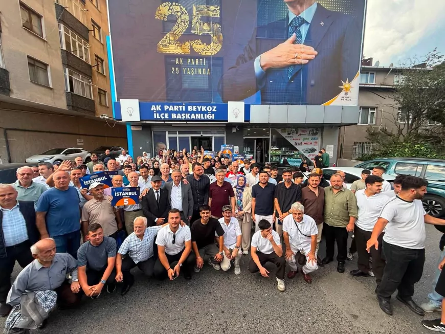 AK Parti Beykoz İlçe Başkanı Özkan Ayduğan: “Beykoz hazır, teşkilat hazır”