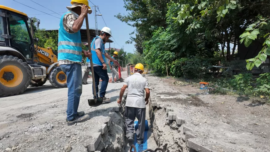 Dörtyol’da 336 bin metrelik içme suyu hattının 297 bin metresi tamamlandı