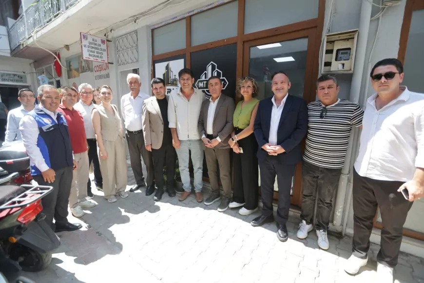 Muğla Büyükşehir Belediyesi Ula’da mahallelerin ve meslek odalarının taleplerini sahada dinledi