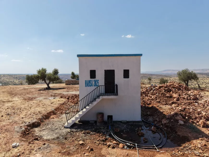 Dargeçit Ulaş Mahallesi’nde yıllardır beklenen içme suyu yatırımı MARSU tarafından tamamlandı