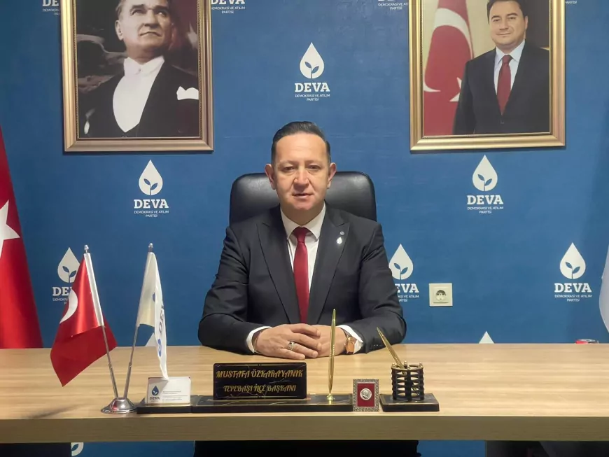 DEVA Partisi Tepebaşı İlçe Başkanı Mustafa Özkarayanık: “Habil Dökmeci partisine ve ilkelerine sahip çıktı”
