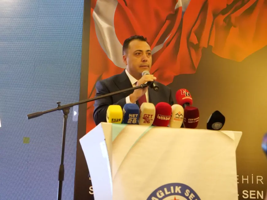 Eskişehir Sağlık-Sen Şube Başkanı Hasan Hüseyin Köksal: “Sağlık çalışanlarımızın fedakârlığı sınırsız değildir”