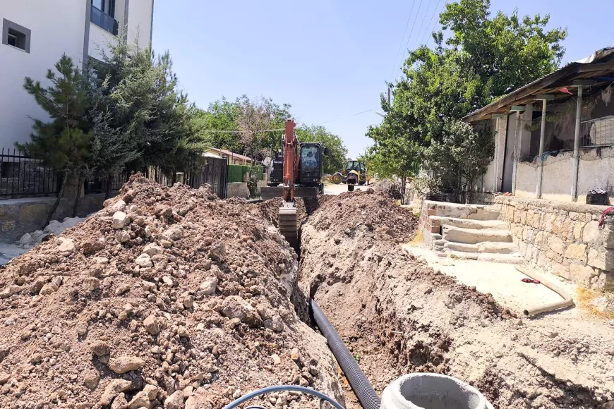 DİSKİ Dernek Mahallesi’nde 2 bin 400 metrelik kanalizasyon hattını tamamladı