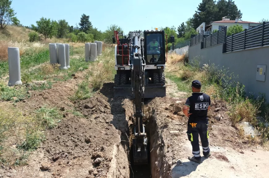 Eskişehir’de Akarbaşı ve Orhangazi Mahallelerinin altyapısı ESKİ çalışmalarıyla güçlendiriliyor