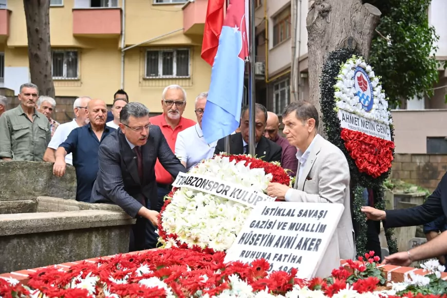 Trabzon Büyükşehir Belediye Başkanı Ahmet Metin Genç: “Hüseyin Avni Aker şehrimizin önemli bir değeridir”