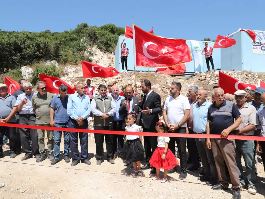 Yayladağı’nın içme suyu altyapısı HBB yatırımlarıyla güçlendiriliyor