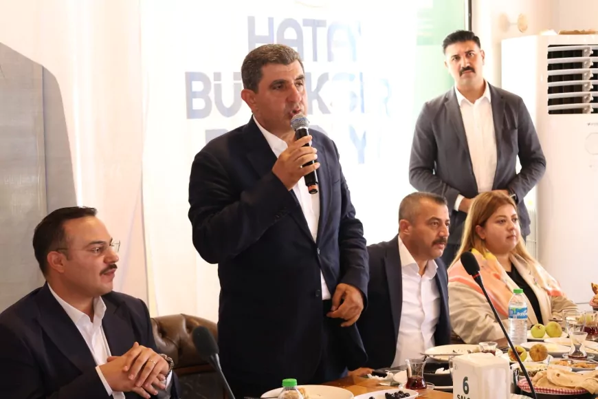 Hatay Büyükşehir Belediye Başkanı Mehmet Öntürk: “Ne söz verdiysek yapacağız”