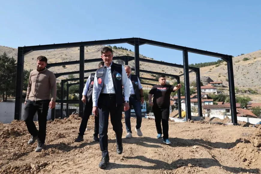 Tokat Belediye Başkanı Mehmet Kemal Yazıcıoğlu: “İkinci itfaiye istasyonumuz hızla yükseliyor”