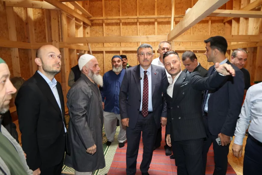 Trabzon Büyükşehir Belediye Başkanı Ahmet Metin Genç: “Kırklar Mescidi’ni bir buçuk ayda tamamlamayı hedefliyoruz”