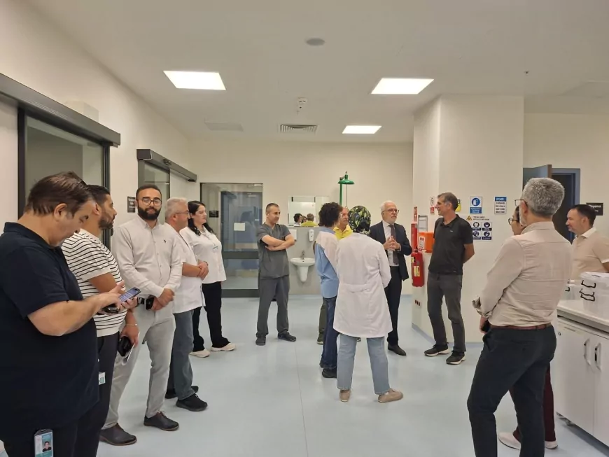 Eskişehir İl Sağlık Müdürü Doç. Dr. Yaşar Bildirici Şehir Hastanesindeki laboratuvar hizmetlerini yerinde inceledi
