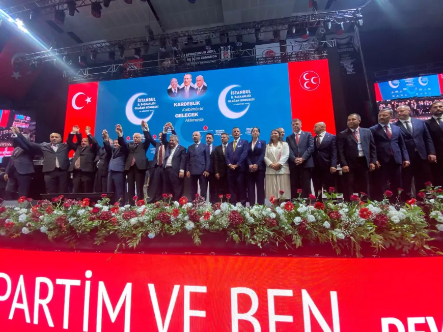 MHP İstanbul İl Başkanı Volkan Yılmaz: “İstanbul teşkilatlarımız partimizin yürüyüşüne güç veren bir lokomotif olacak”