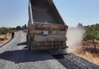 Şanlıurfa Büyükşehir Belediyesi Karaköprü kırsalında 4 mahalleyi 7 kilometrelik yeni yol ağıyla birbirine bağladı