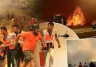 Seydikemer Paşalı Mahallesi’nde yol kenarından zirai alana sıçrayan yangında 5 bin metrekare alan zarar gördü