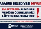 Karabük Belediyesinden vatandaşlara ödeme ve iletişim bilgilerini güncel tutma çağrısı