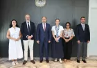 Şanlıurfa Büyükşehir Belediye Başkanı Mehmet Kasım Gülpınar COP31 Gençlik İklim Şampiyonu Sally Higgins’i ağırladı