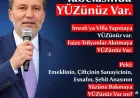 Yeniden Refah Partisi Genel Başkanı Dr. Fatih Erbakan: “Akaryakıt tabelasında YÜZünüz var”