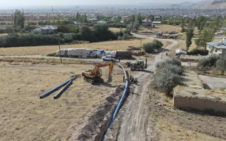 Van’da 5 Kilometrelik Yeni İçme Suyu Hattıyla 7 Mahallede 20 Bin Hanenin Su Sorunu Çözüldü