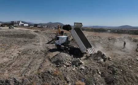 Dicle’de 15 yıllık vahşi çöp depolama alanı rehabilite edildi, saha yeşil alana dönüştürülecek