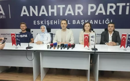 Anahtar Parti Eskişehir İl Başkanı Çağlar Ölce: “Eskişehirspor’un altyapı tesisi neden yaklaşık 3 yıldır boş bekliyor”