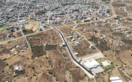 Siverek’te Ramazan Baran Bulvarı sıcak asfaltla yenilendi yol genişliği 9 metreye çıkarıldı