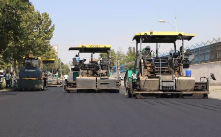 Diyarbakır’da Elazığ Bulvarı yenileniyor: 400 metrelik bölüme 2 bin 700 ton sıcak asfalt seriliyor