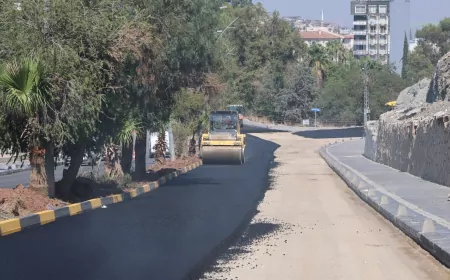Hatay Büyükşehir Belediyesi Kırıkhan’da 4 bin 400 metrelik ulaşım güzergâhını yeniliyor