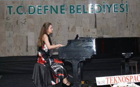 Hatay Büyükşehir Belediyesinden Defne Amfi Tiyatro’da opera ve piyano resitali