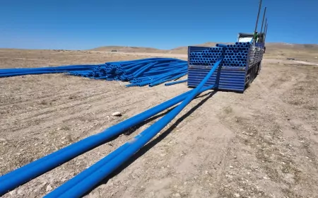 Tuşba Ayanıs Mahallesi’ne 21 kilometrelik içme suyu hattı döşendi