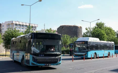 Diyarbakır’da B4 hattının güzergâhı genişletildi, E6 hattındaki otobüs sayısı 4’e çıkarıldı