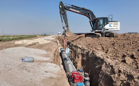 Hatay’da Gölbaşı İçme Suyu Projesi’nin yüzde 65’i tamamlandı, 5 ilçeye su sağlanacak