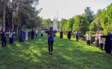 Diyarbakır’da sabah sporları 4 farklı parkta yıl boyunca yurttaşlarla buluşuyor