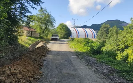 Tonya Kaleönü ve Yakçukur’da 4 bin 800 metrelik yeni içme suyu hattı tamamlandı