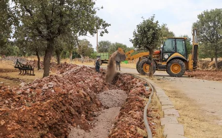 DİSKİ Kocaköy’de 20 yıllık şebekeyi yeniliyor: Kandiskan’a 2 bin metrelik yeni içme suyu hattı