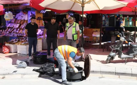 Eskişehir’de kanalizasyon bacalarına kapsamlı bakım, aktif karbon filtreleri yenilendi