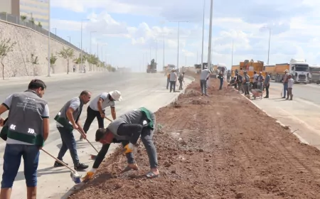Şanlıurfa’da Şehir Hastanesi ulaşımını güçlendirecek Fahrettin Paşa Bulvarı’nda çalışmalar son aşamada