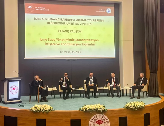 DİSKİ Genel Müdürü Mehmet Şerifoğlu: “Su havzaları güçlü kurallarla korunmalı”