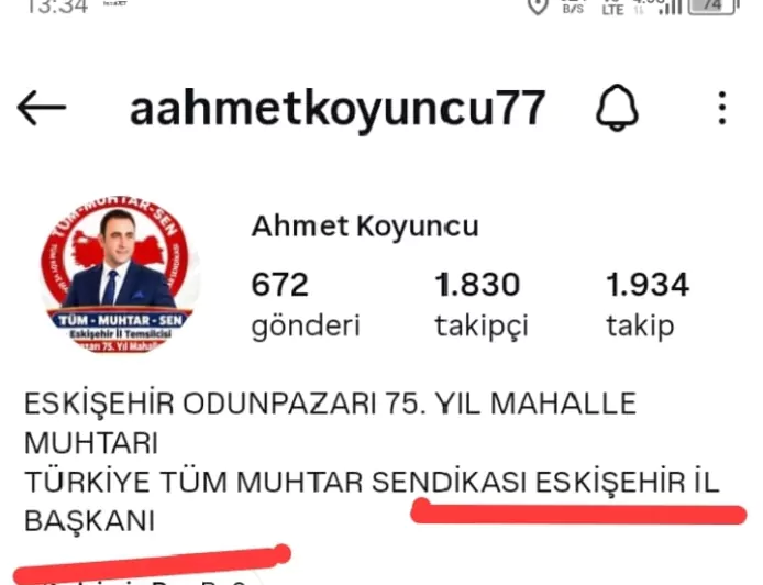 Eskişehir’de muhtarlardan “İl Başkanı” unvanı tepkisi: “Yanıltıcı paylaşımlar silinmeli ve özür dilenmeli”