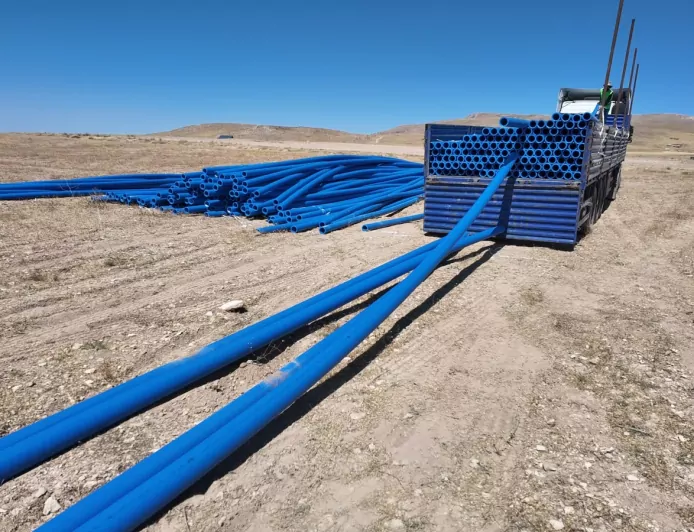 Tuşba Ayanıs Mahallesi’ne 21 kilometrelik içme suyu hattı döşendi
