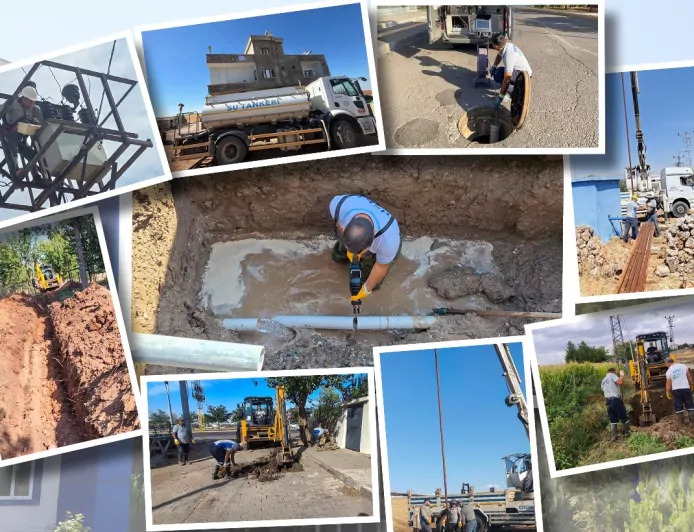 DİSKİ bir haftada 12 bin metre kanalizasyon şebekesini temizledi, 2 bin 550 metre yeni hat yaptı
