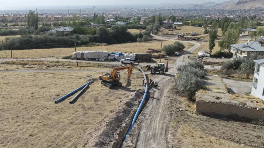 Van’da 5 Kilometrelik Yeni İçme Suyu Hattıyla 7 Mahallede 20 Bin Hanenin Su Sorunu Çözüldü