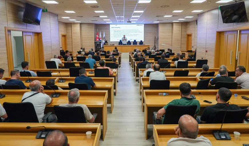 Diyarbakır’da bin 200 toplu taşıma ve servis şoförüne güvenli sürüş eğitimi veriliyor