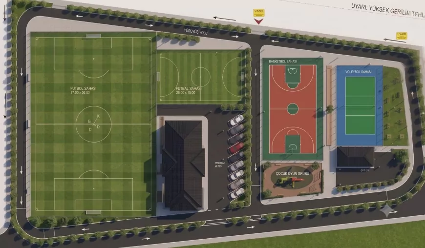 Kocaeli Büyükşehir Belediyesi Kartepe’ye çok branşlı yeni spor tesisi kazandırıyor