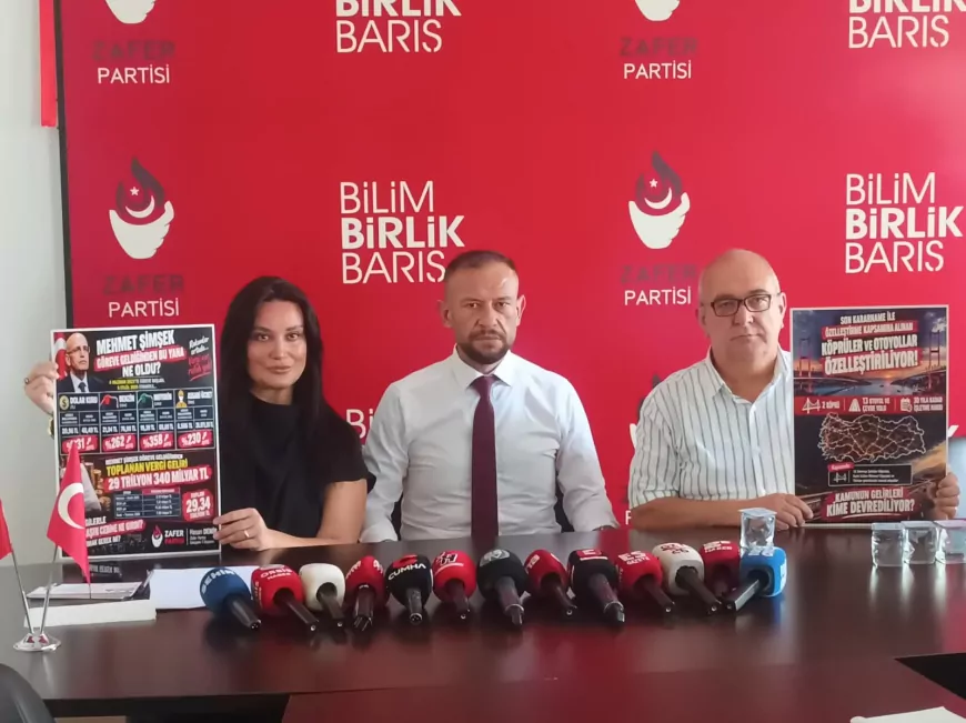 Zafer Partisi Eskişehir İl Başkanı Hasan Demir: “Köprülerin, otoyolların ve kamuya ait bütün yapıların kamuda kalmasını istiyoruz”