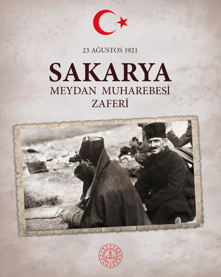 Sakarya Meydan Muharebesi’nin 105. yılında Millî Mücadele kahramanları anıldı
