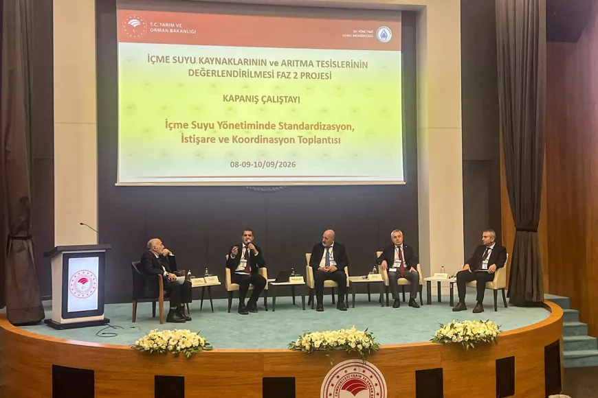DİSKİ Genel Müdürü Mehmet Şerifoğlu: “Su havzaları güçlü kurallarla korunmalı”