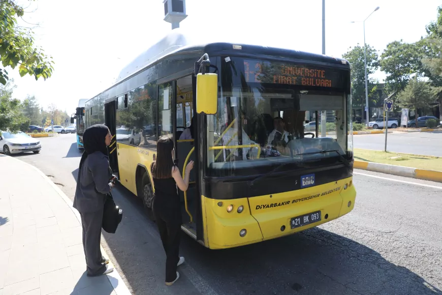 Diyarbakır’da toplu ulaşım ağı yeniden düzenlendi, 9 hatta güzergâh ve araç planlaması değişti