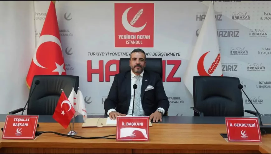 Yeniden Refah Partisi İstanbul İl Başkan Yardımcısı Av. İbrahim Halil Akyavuz: “Irkçı ve nefret dilini kabul etmiyoruz”