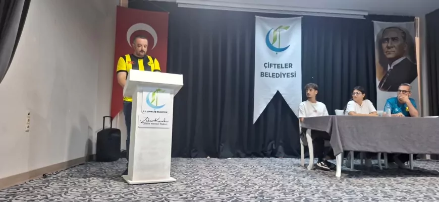 Çifteler Belediye Spor Kulübü’nde yeni dönem başladı Mehmet Can Bahçe başkan oldu