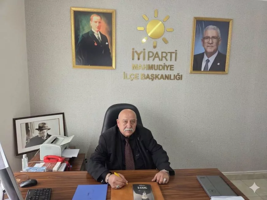 İYİ Parti Mahmudiye İlçe Başkanı Adil Cömert: “18 Eylül bağımsızlık ve özgürlük iradesinin tarihe geçtiği anlamlı bir gündür”